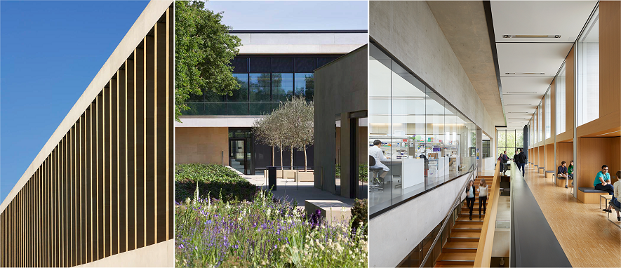 Montages of images from SLCU building