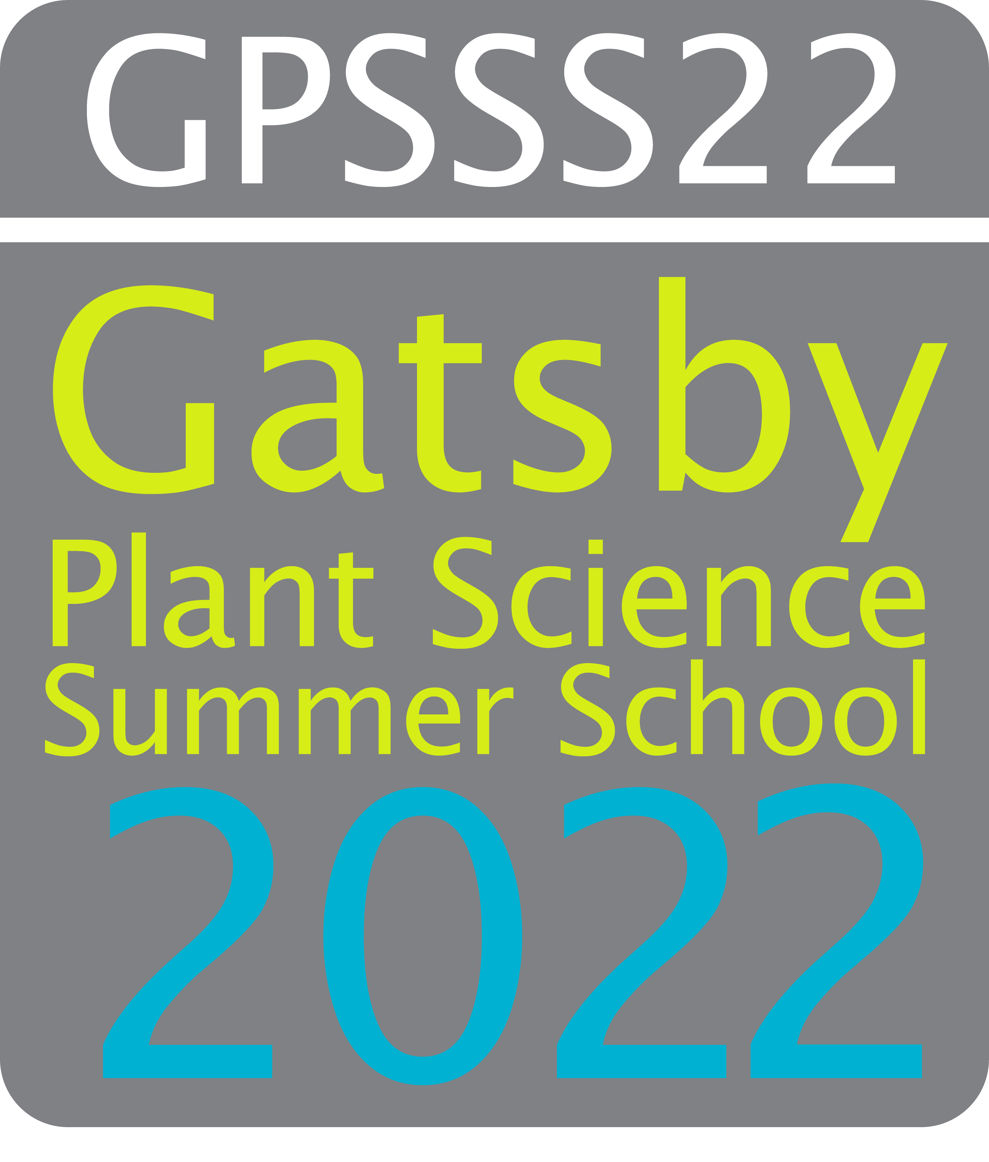 Gatsby Plant Science Summer School 2022 logo Gatsby Plant Science Summer School 2022 logo