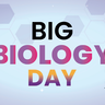 Big Biology Day logo with owl icon