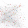 A graphical representation of the complete early morning gene-regulatory network.